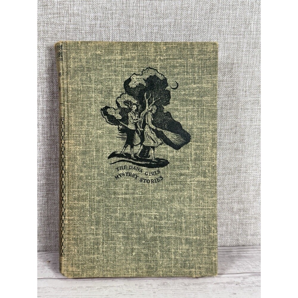 VG HC Tweed Cover Book - Dana Girls Nancy Drew Clue In The Cobweb C Keene